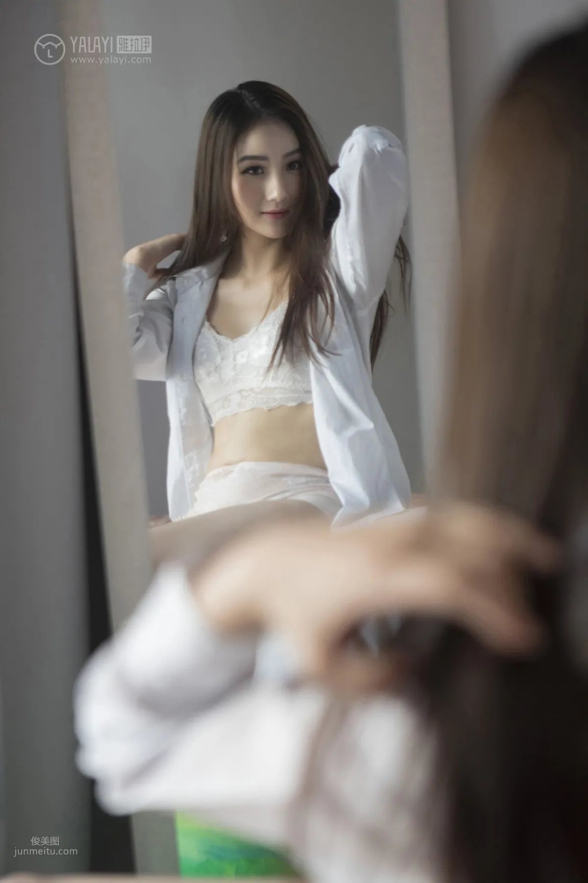 [YALAYI] 2019.04.21 No.252 White Rose Xu Yaxi photo 19
