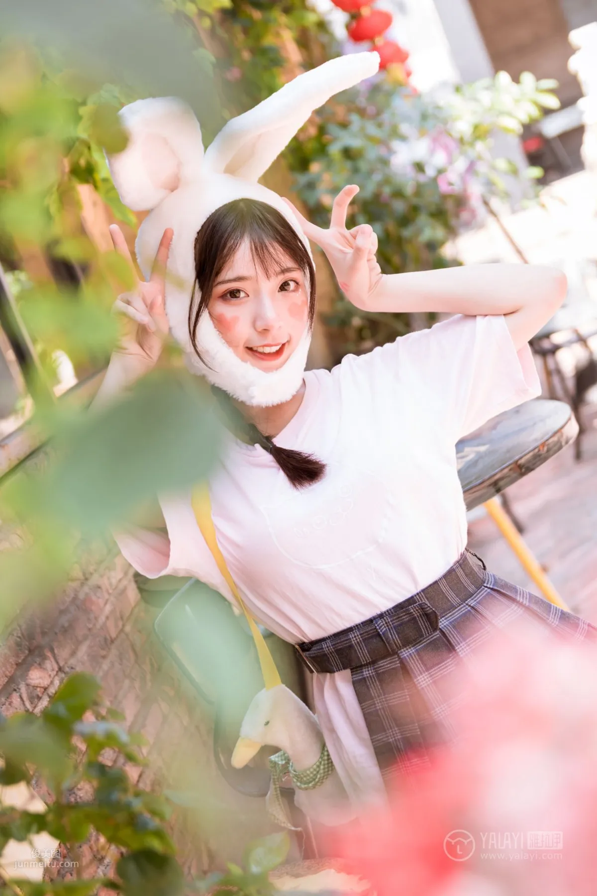 [YALAYI] 2019.04.20 No.251 Good Little Bunny, A Cheng photo 33