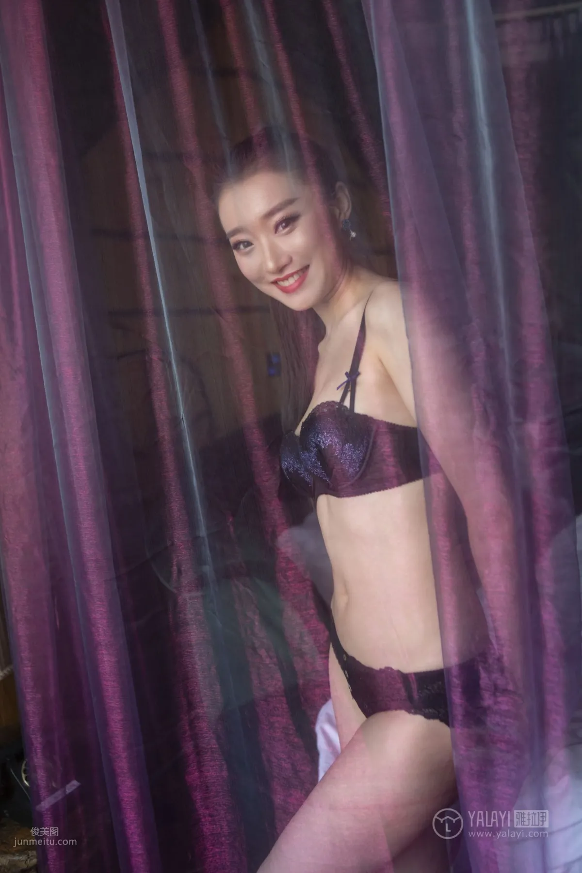 [YALAYI] 2019.03.29 No.228 Purple Gauze Xin Yi photo 34
