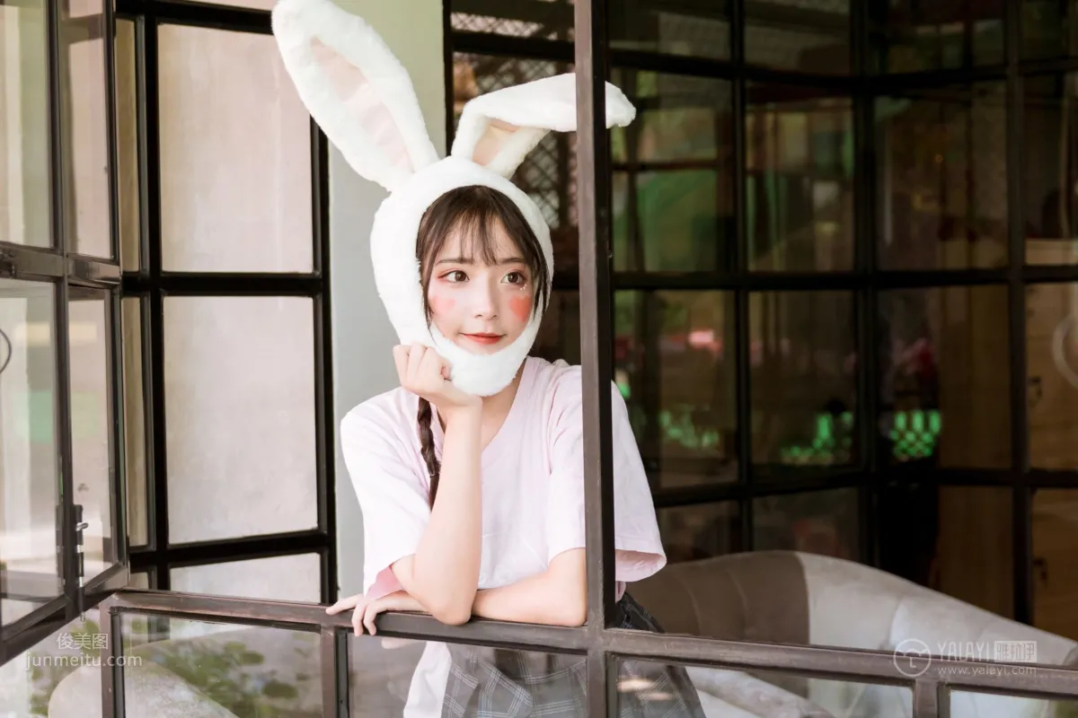 [YALAYI] 2019.04.20 No.251 Good Little Bunny, A Cheng photo 8