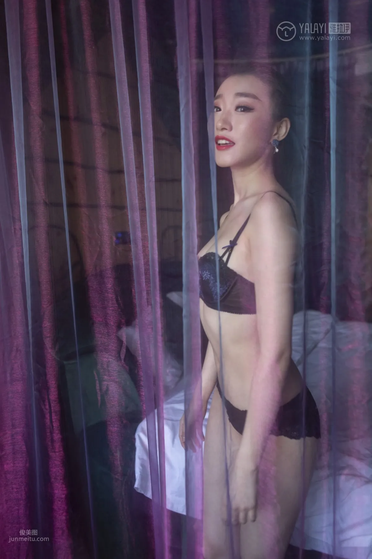 [YALAYI] 2019.03.29 No.228 Purple Gauze Xin Yi photo 31