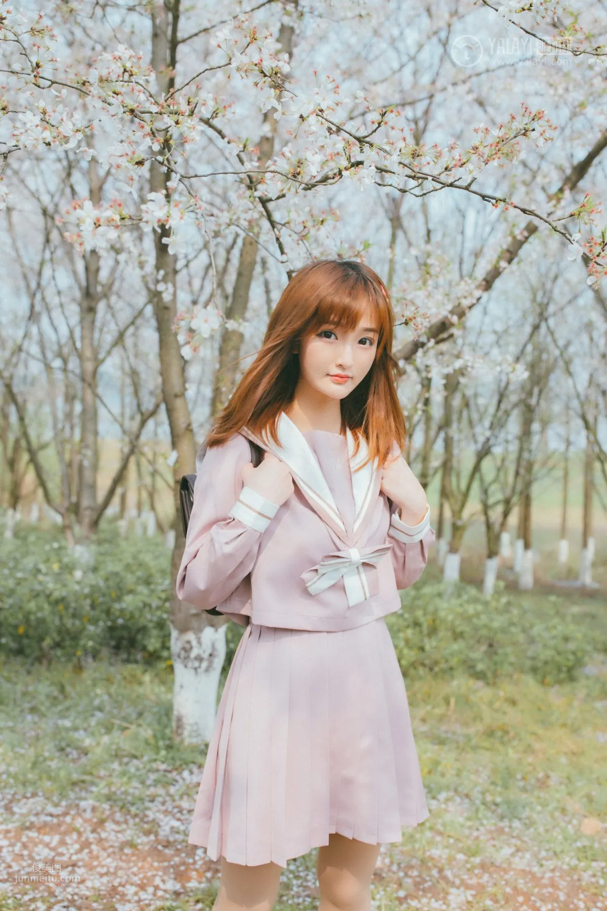 [YALAYI雅拉伊] 2019.04.15 No.246 樱花樱花想见你 团团_5