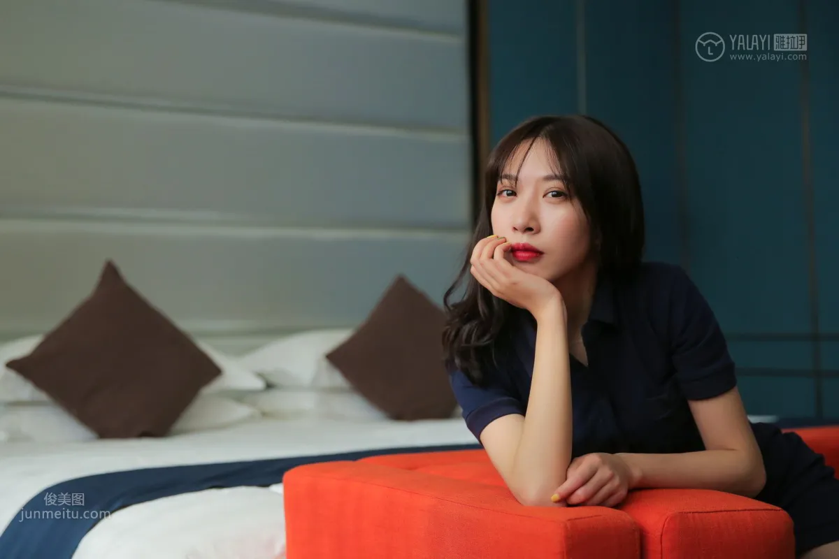 [YALAYI雅拉伊] 2019.06.14 Vol.308 蓝色房子 蓝心_35