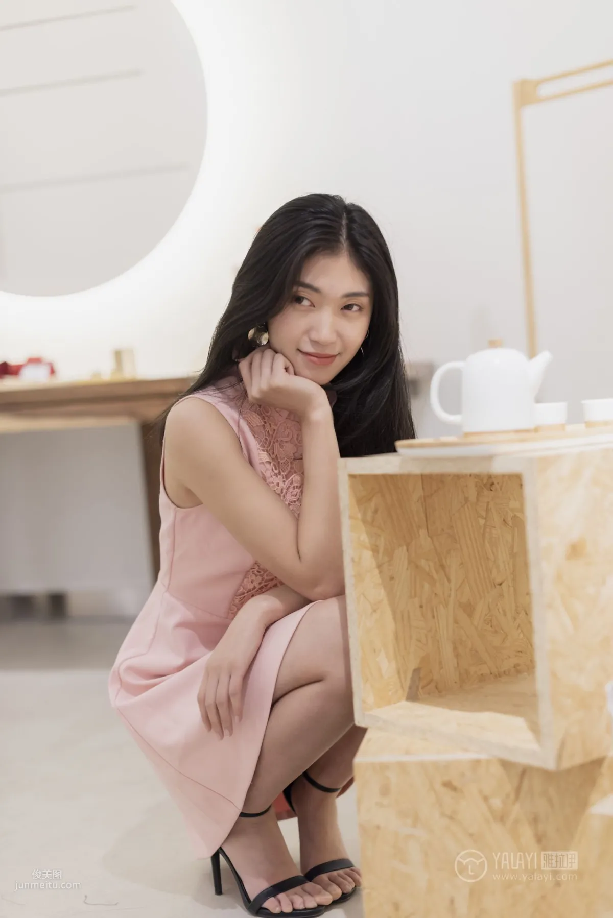 [YALAYI] 2019.05.28 No.291 Half a Lifetime Meeting Qiao Meier photo 4