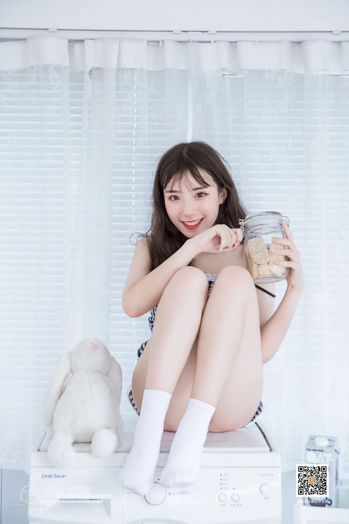 [YALAYI] 2019.08.14 No.369 A Pair of White Socks A Cheng photo 16