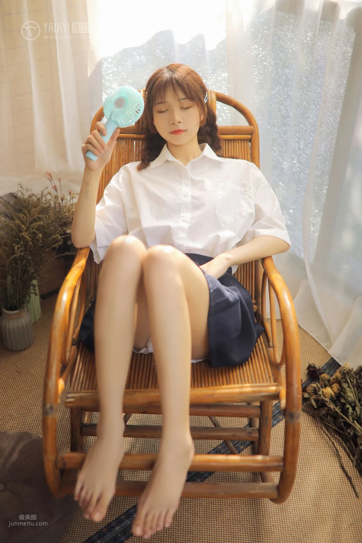 [YALAYI雅拉伊] 2019.08.02 No.357 与她的夏日恋爱 暄暄_40