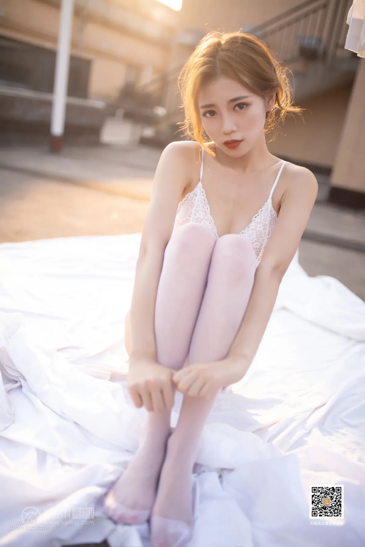 [YALAYI] 2019.08.17 Vol.378 Silk Words on the Rooftop photo 30