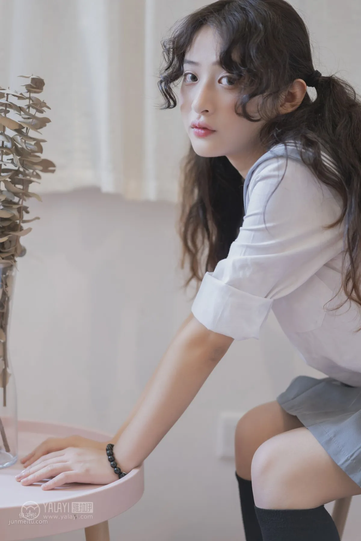 [YALAYI] 2019.07.25 No.349 Pure Schoolgirl Xi Zi photo 14