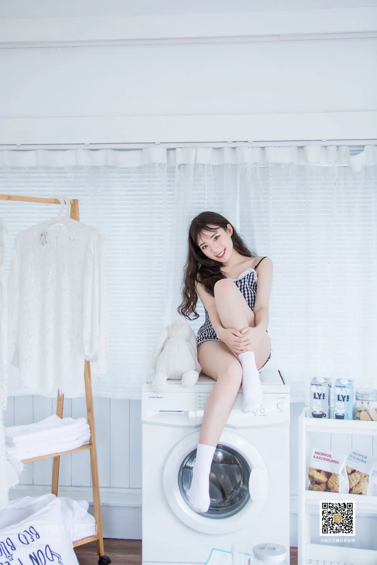 [YALAYI] 2019.08.14 No.369 A Pair of White Socks A Cheng photo 10