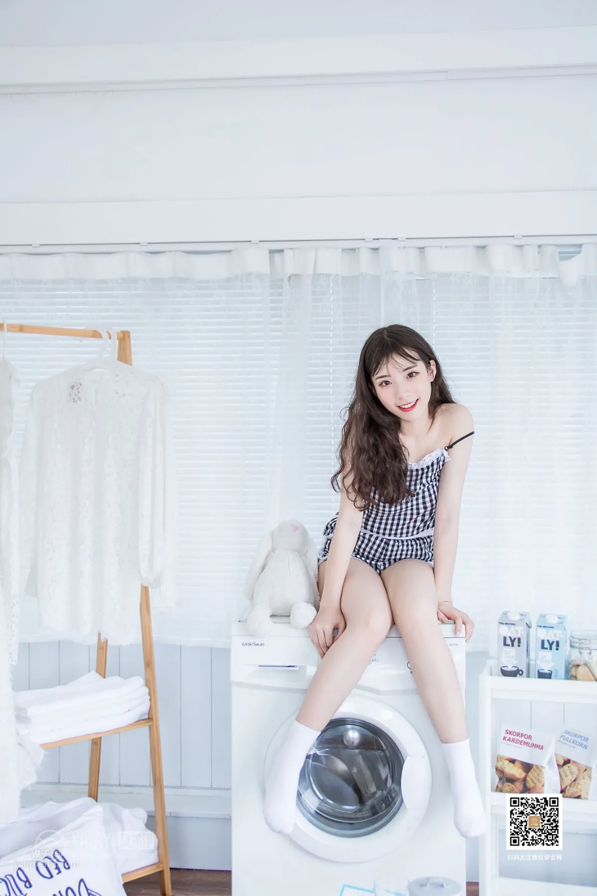 [YALAYI] 2019.08.14 No.369 A Pair of White Socks A Cheng photo 12