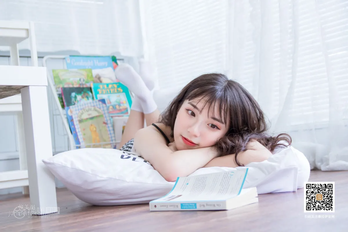 [YALAYI] 2019.08.14 No.369 A Pair of White Socks A Cheng photo 36