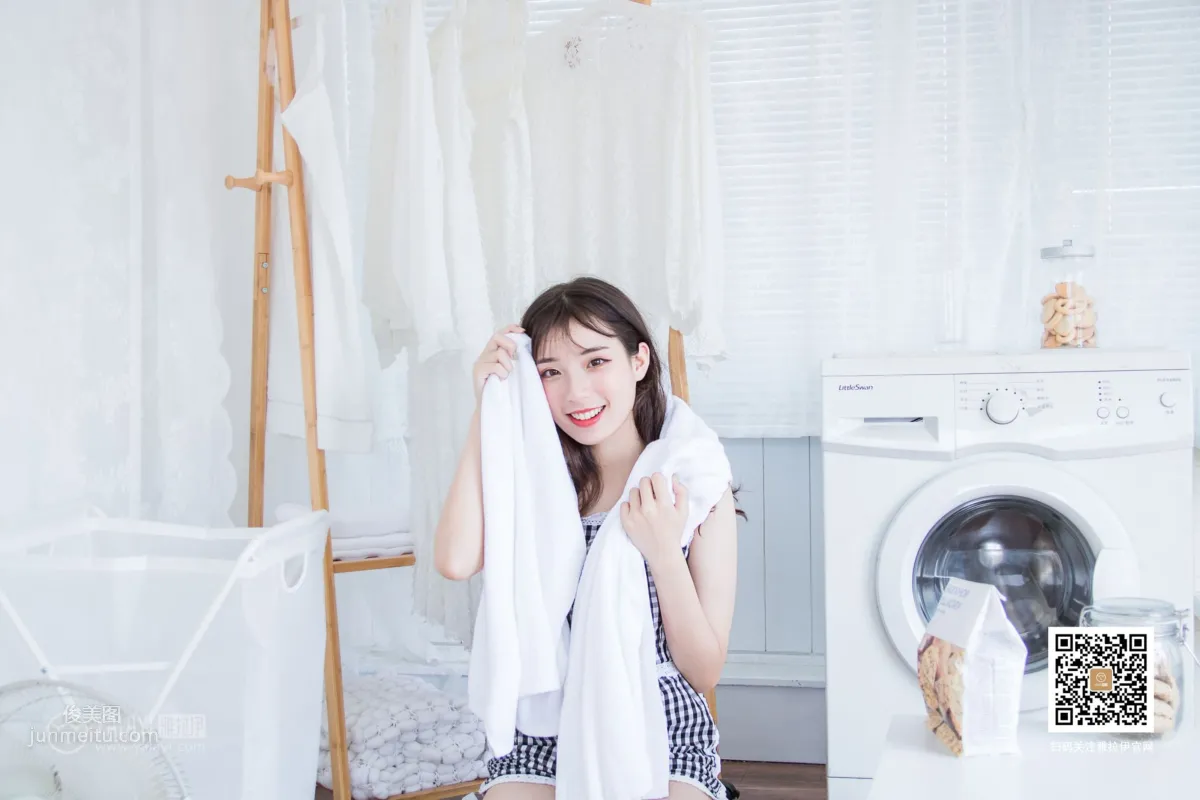[YALAYI] 2019.08.14 No.369 A Pair of White Socks A Cheng photo 42