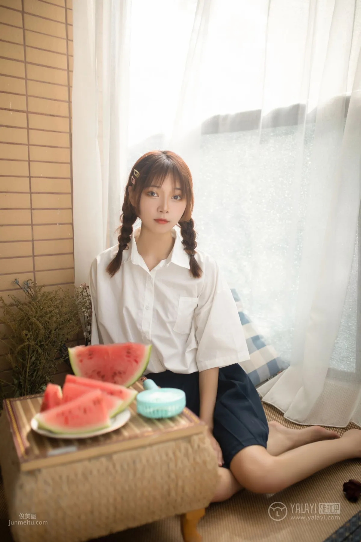 [YALAYI雅拉伊] 2019.08.02 No.357 与她的夏日恋爱 暄暄_8