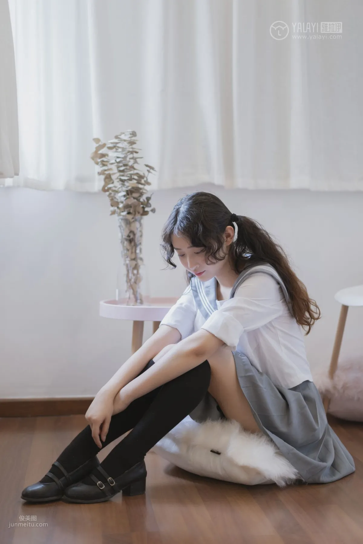 [YALAYI] 2019.07.25 No.349 Pure Schoolgirl Xi Zi photo 39