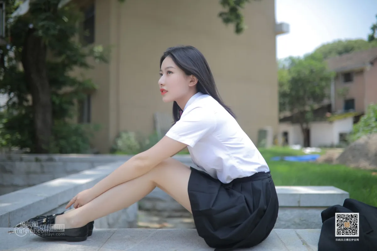 [YALAYI] 2019.09.10 Vol.387 Graduation Season Bai Lu photo 28