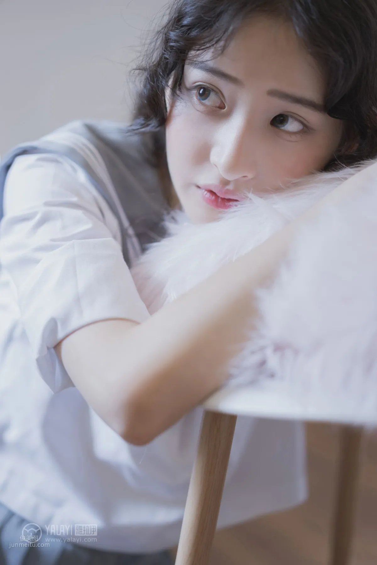 [YALAYI] 2019.07.25 No.349 Pure Schoolgirl Xi Zi photo 47