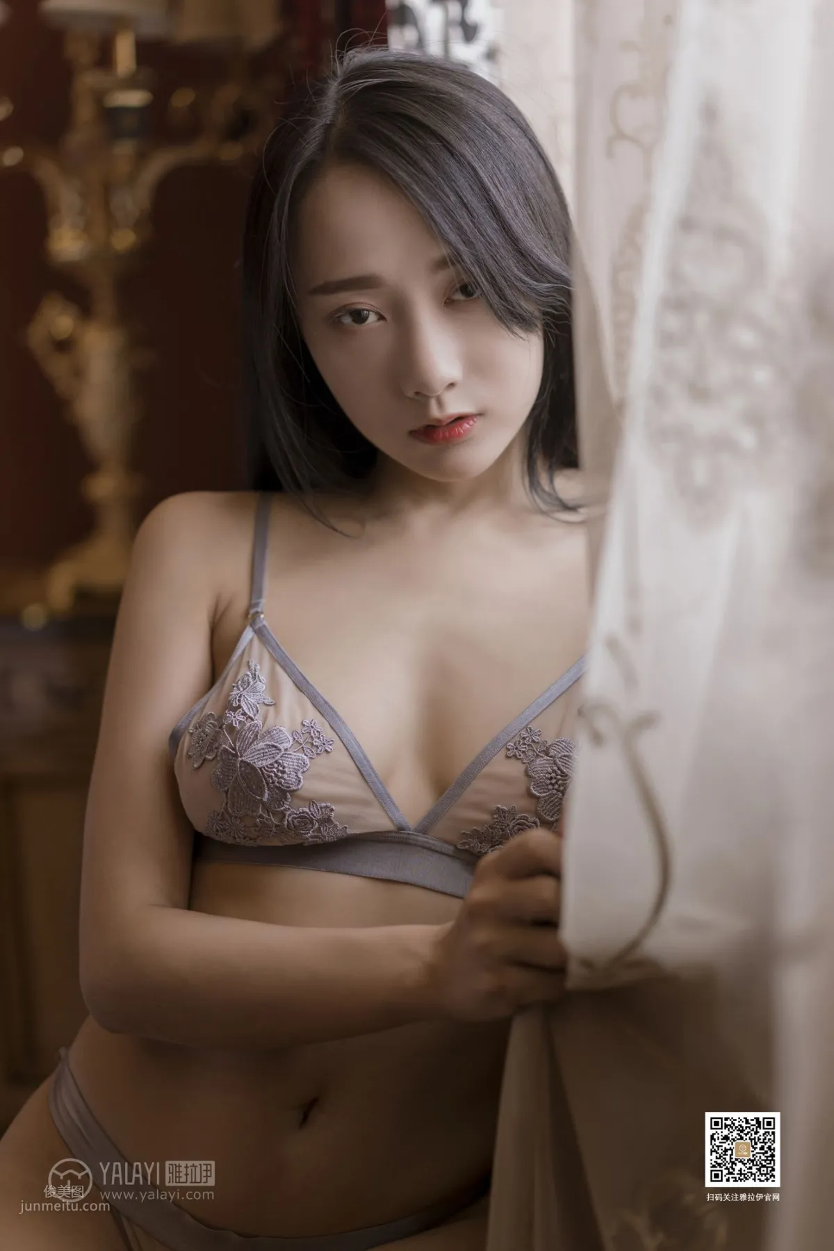 [YALAYI] 2019.08.18 Vol.373 Cute Woman He Jiaying photo 39