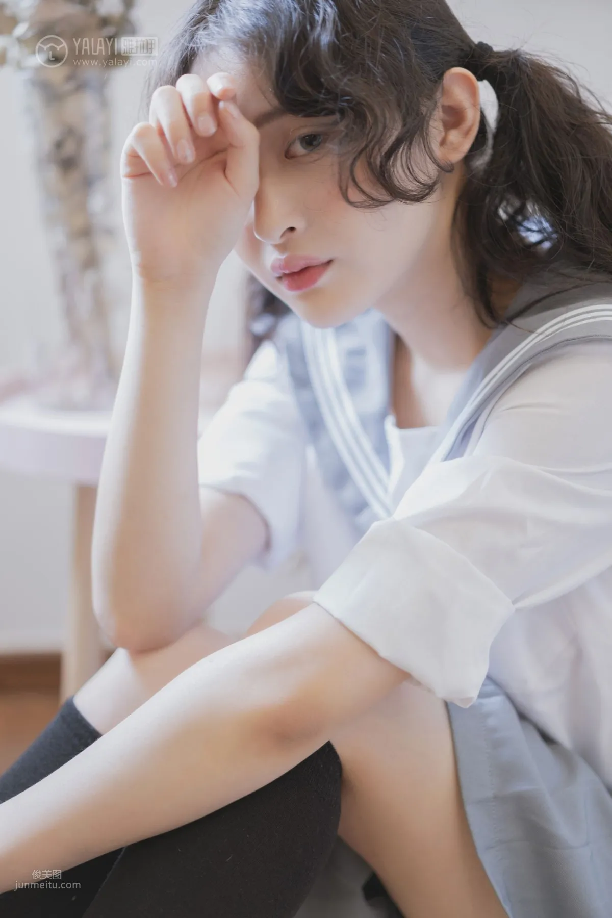 [YALAYI] 2019.07.25 No.349 Pure Schoolgirl Xi Zi photo 40
