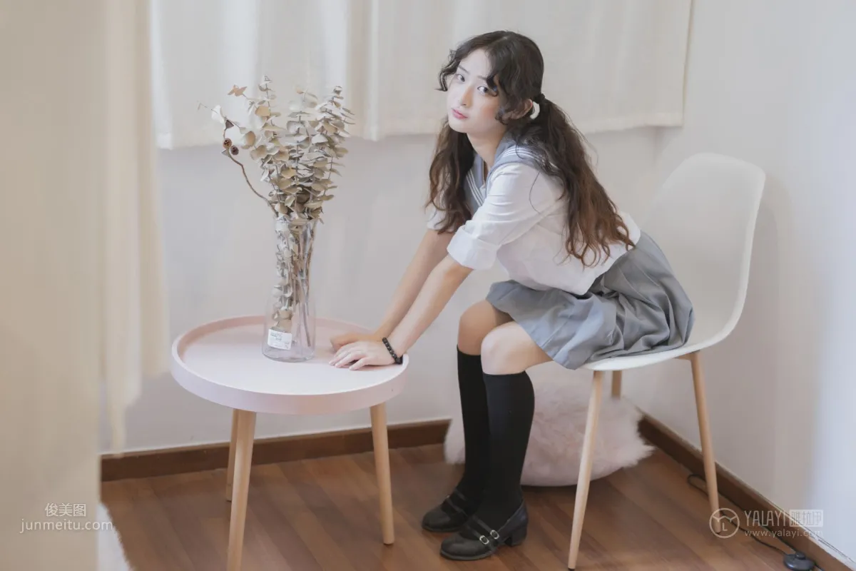 [YALAYI] 2019.07.25 No.349 Pure Schoolgirl Xi Zi photo 12