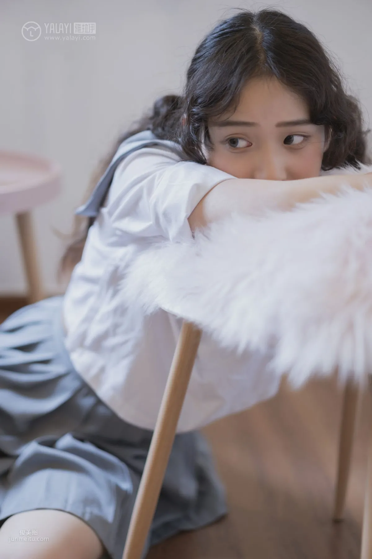 [YALAYI] 2019.07.25 No.349 Pure Schoolgirl Xi Zi photo 50