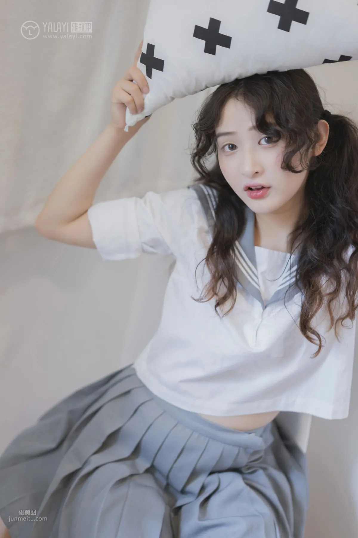 [YALAYI] 2019.07.25 No.349 Pure Schoolgirl Xi Zi photo 20