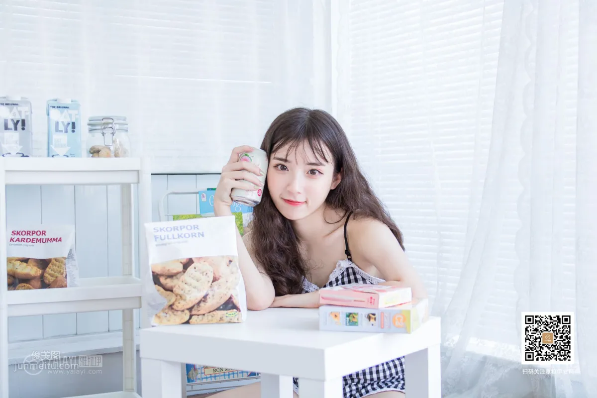 [YALAYI] 2019.08.14 No.369 A Pair of White Socks A Cheng photo 28