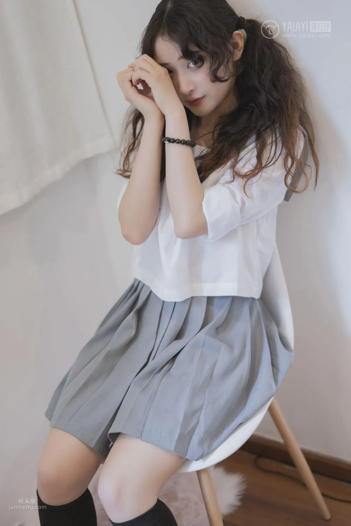[YALAYI] 2019.07.25 No.349 Pure Schoolgirl Xi Zi photo 8