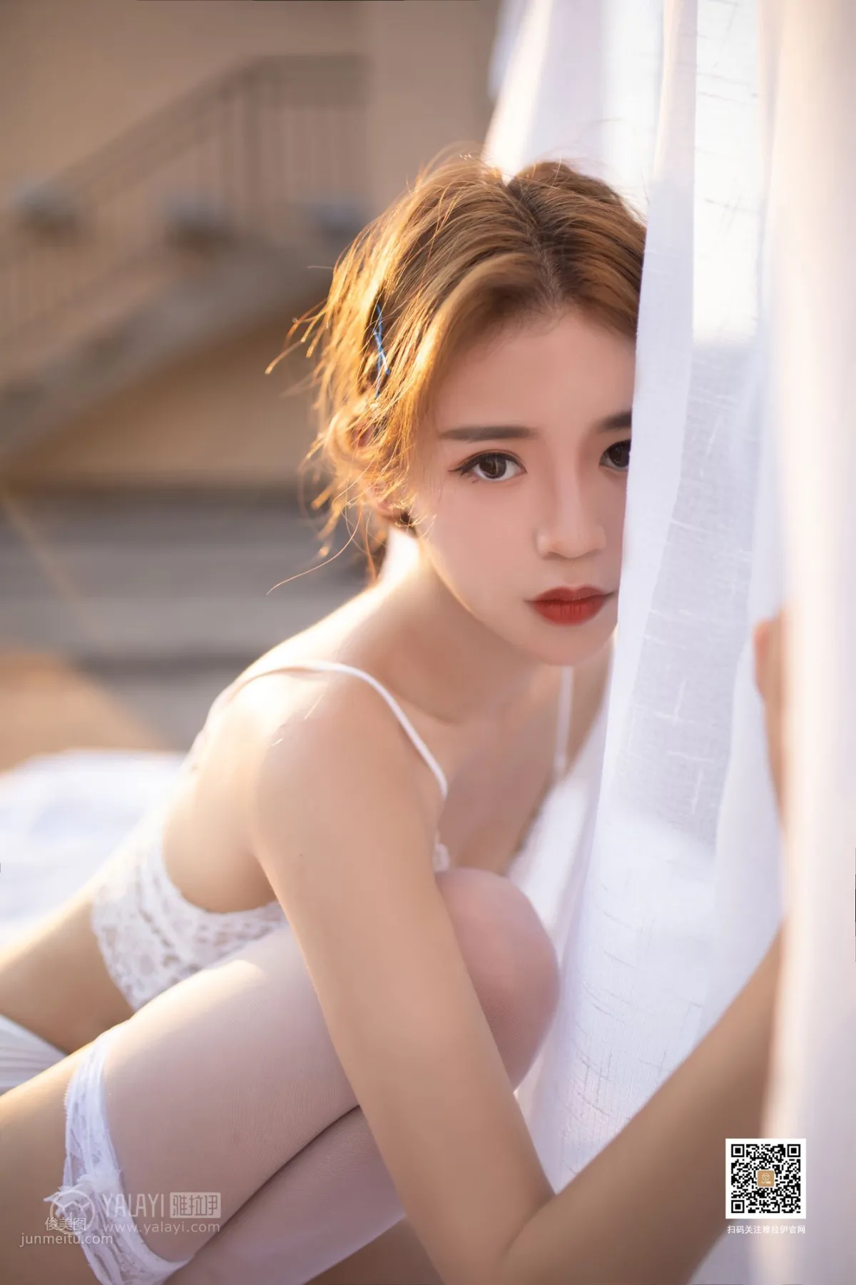 [YALAYI] 2019.08.17 Vol.378 Silk Words on the Rooftop photo 42