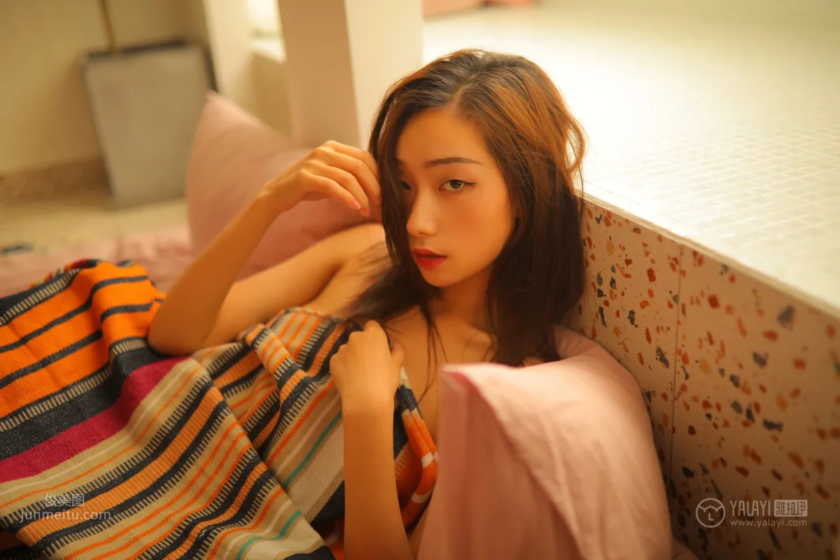 [YALAYI] 2019.07.21 Vol.345 Lazy Double Bed Xiao Qi photo 34
