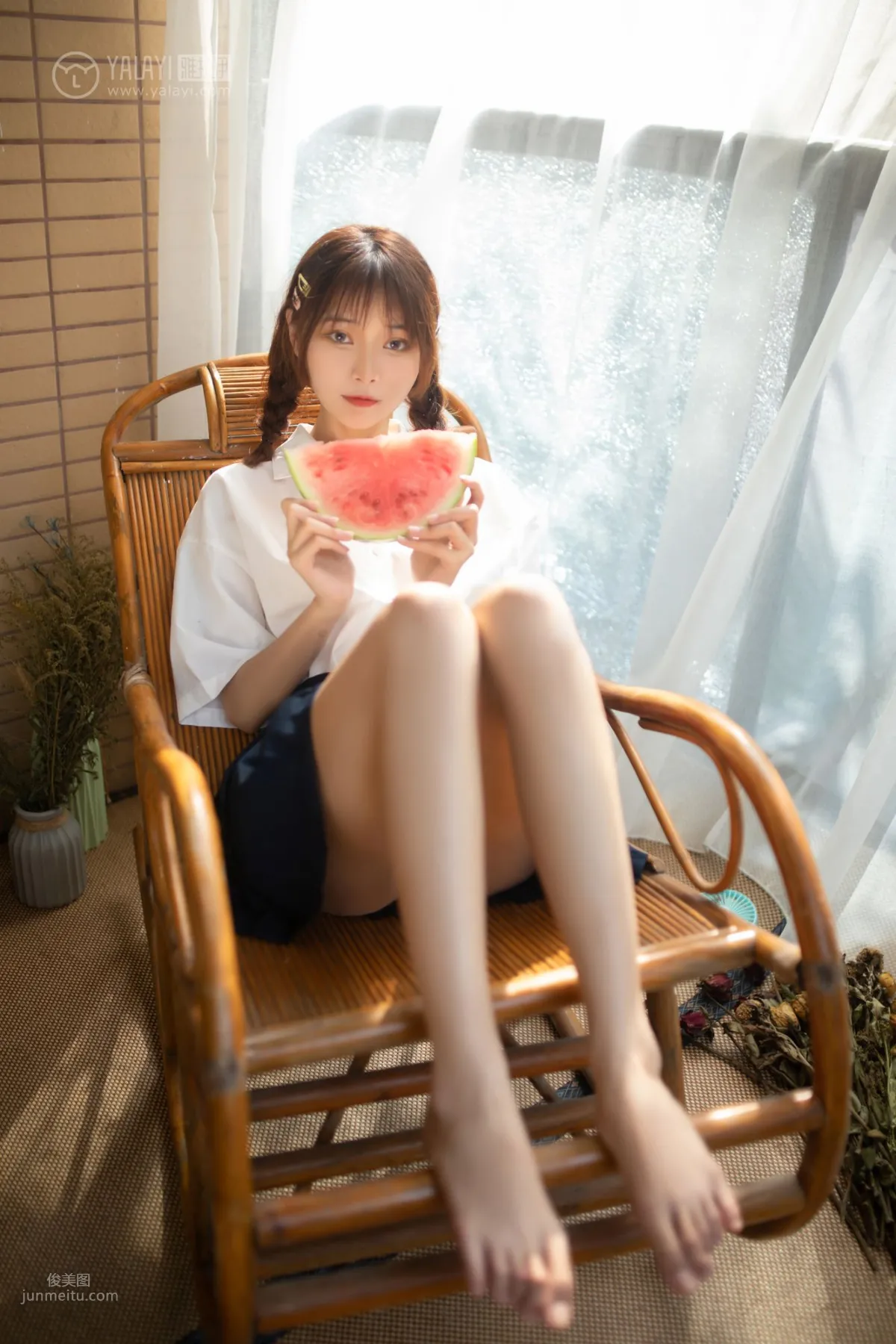 [YALAYI雅拉伊] 2019.08.02 No.357 与她的夏日恋爱 暄暄_5