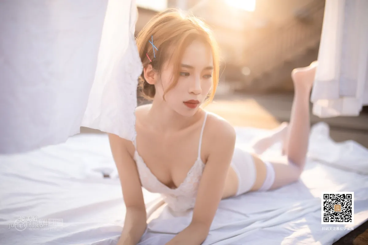 [YALAYI] 2019.08.17 Vol.378 Silk Words on the Rooftop photo 3