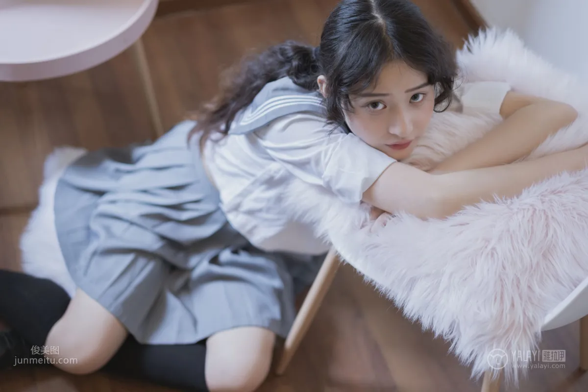 [YALAYI] 2019.07.25 No.349 Pure Schoolgirl Xi Zi photo 49