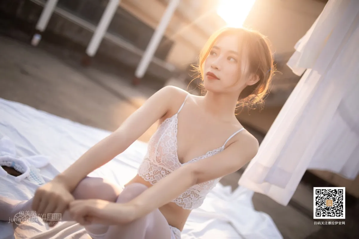 [YALAYI] 2019.08.17 Vol.378 Silk Words on the Rooftop photo 12
