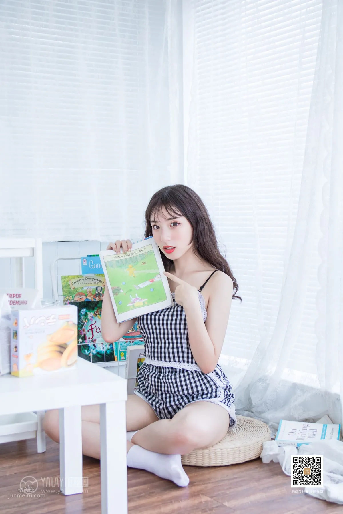 [YALAYI] 2019.08.14 No.369 A Pair of White Socks A Cheng photo 29