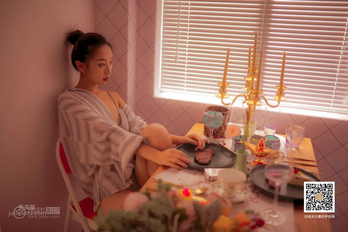 [YALAYI] 2019.08.10 Vol.365 Hard to Escape the Trap of Love, Xiao Qi photo 14