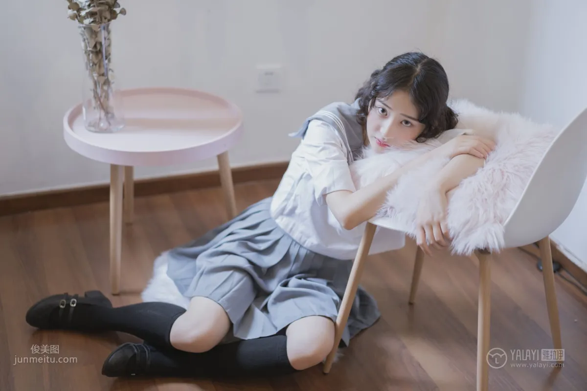 [YALAYI] 2019.07.25 No.349 Pure Schoolgirl Xi Zi photo 44