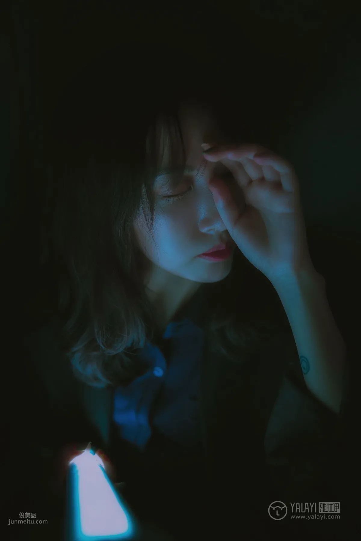 [YALAYI雅拉伊] 2019.06.14 Vol.308 蓝色房子 蓝心_23