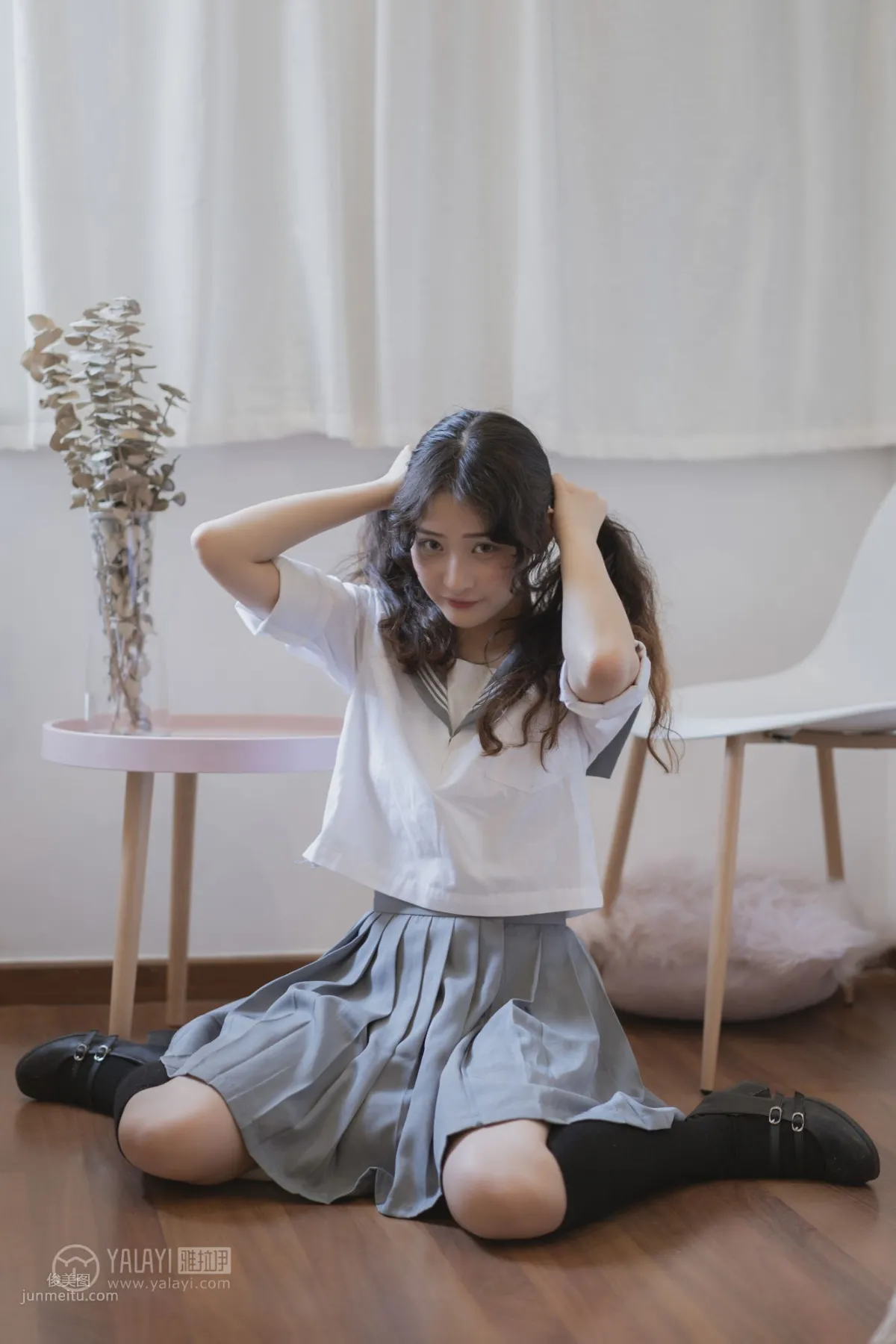 [YALAYI] 2019.07.25 No.349 Pure Schoolgirl Xi Zi photo 31