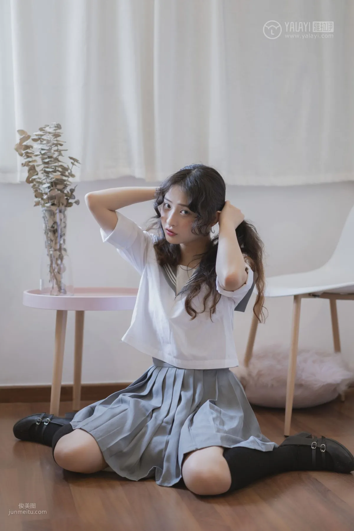 [YALAYI] 2019.07.25 No.349 Pure Schoolgirl Xi Zi photo 30