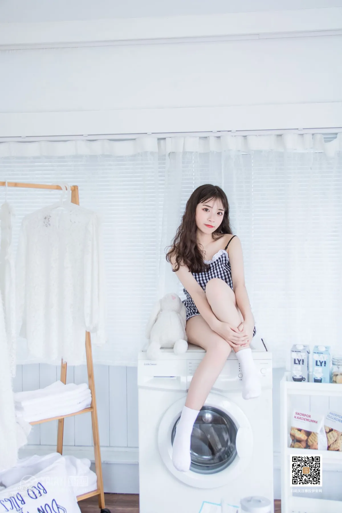 [YALAYI] 2019.08.14 No.369 A Pair of White Socks A Cheng photo 11