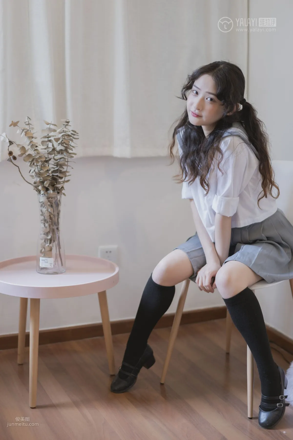 [YALAYI] 2019.07.25 No.349 Pure Schoolgirl Xi Zi photo 2