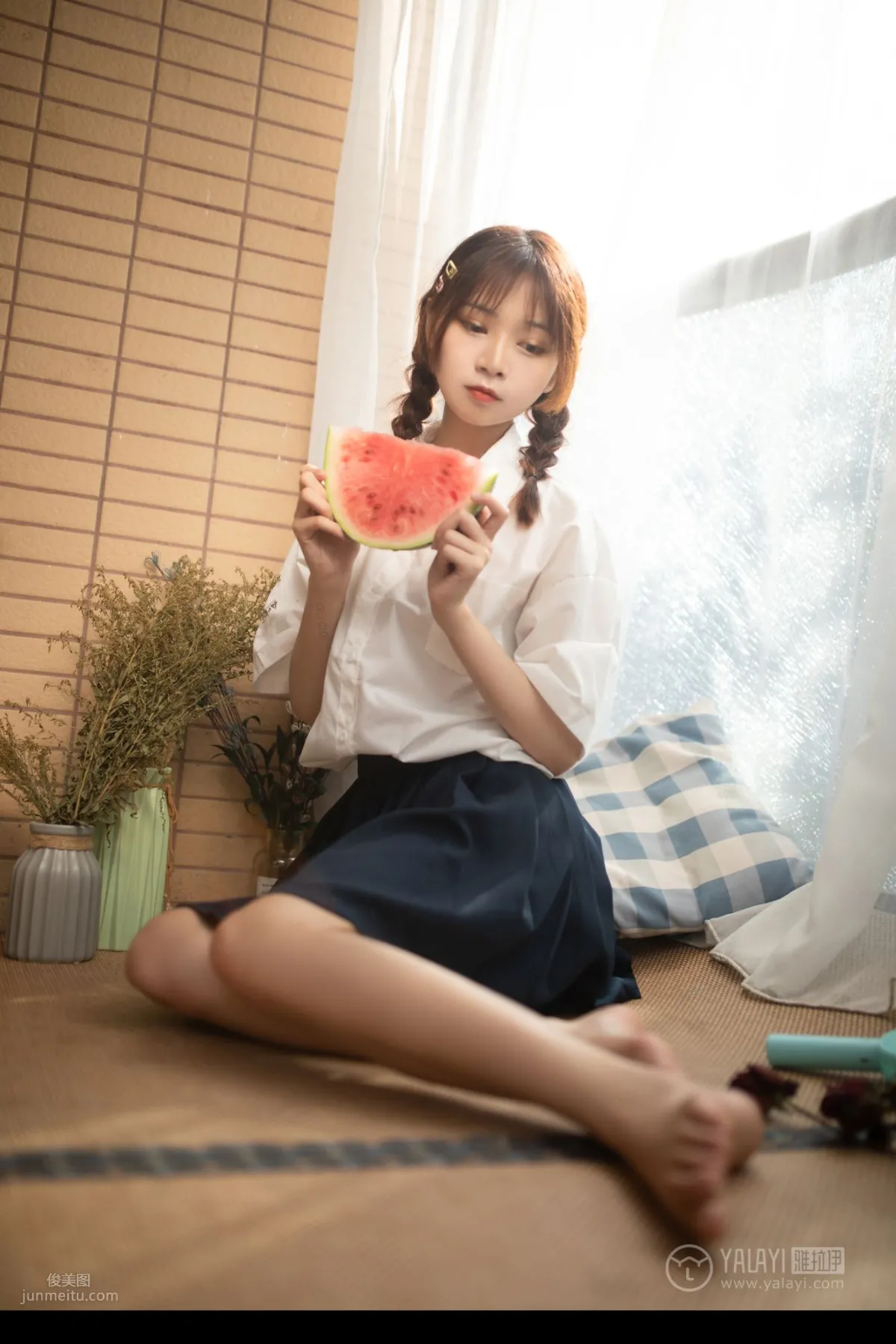 [YALAYI雅拉伊] 2019.08.02 No.357 与她的夏日恋爱 暄暄_11