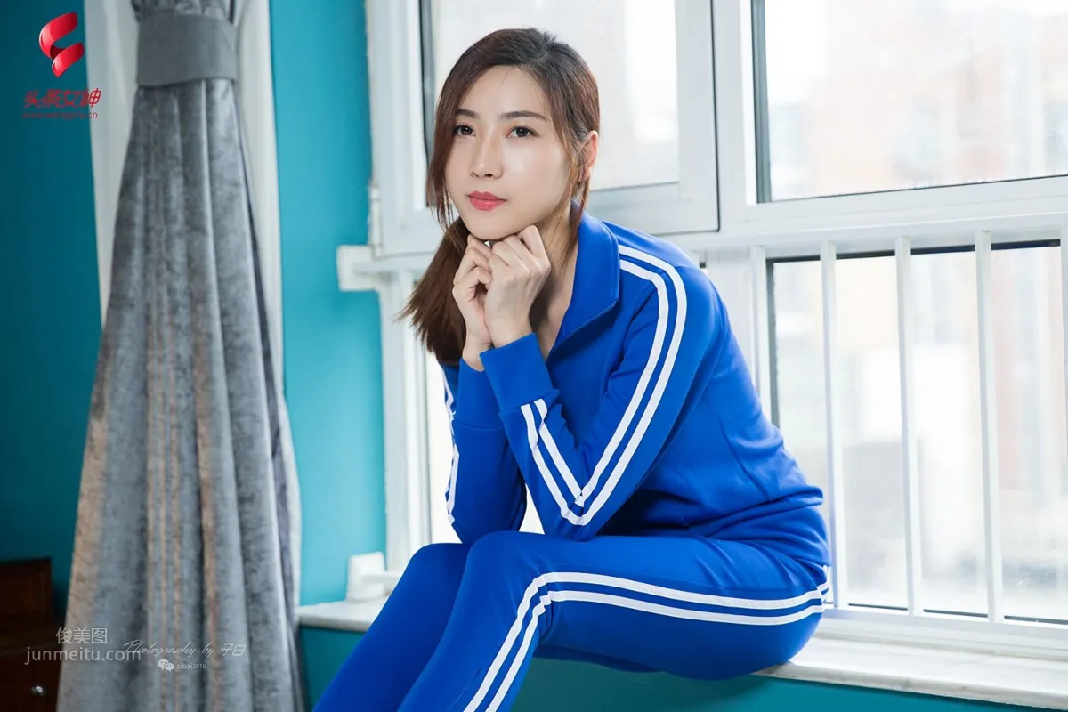 [TouTiao Goddess] 2019.08.12 Campus Morning Shu Wen photo 2