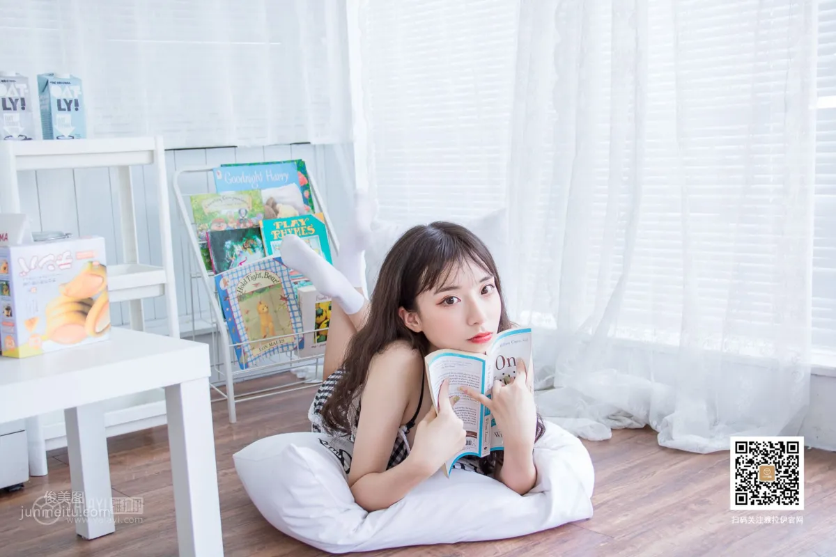 [YALAYI] 2019.08.14 No.369 A Pair of White Socks A Cheng photo 34