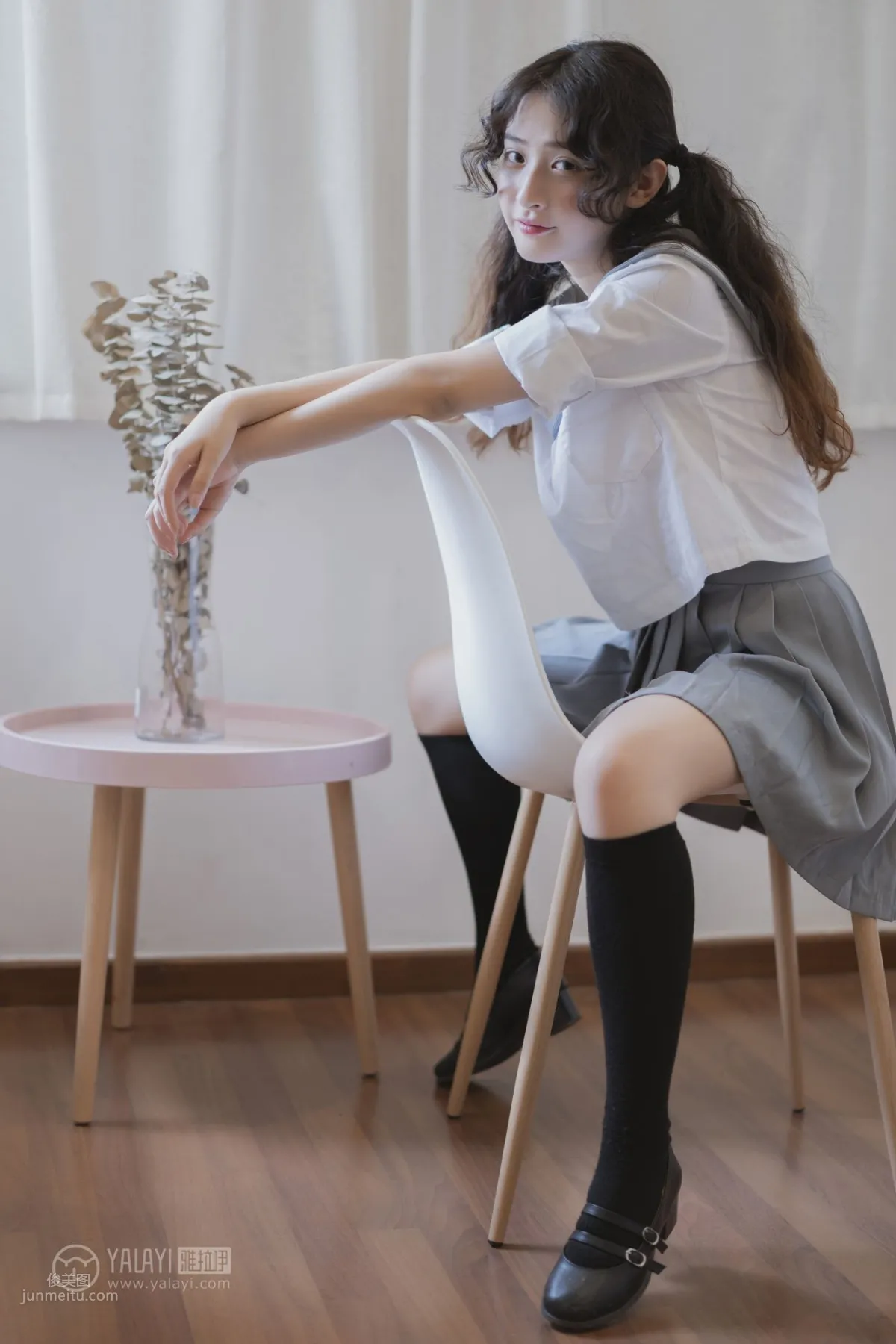 [YALAYI] 2019.07.25 No.349 Pure Schoolgirl Xi Zi photo 59