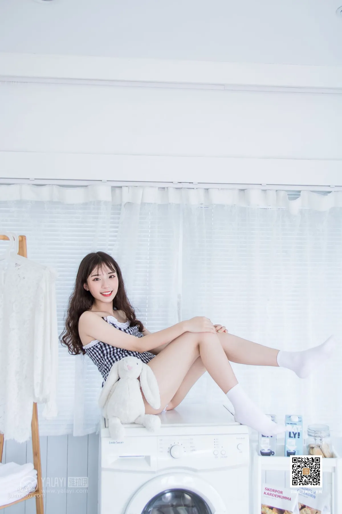 [YALAYI] 2019.08.14 No.369 A Pair of White Socks A Cheng photo 20