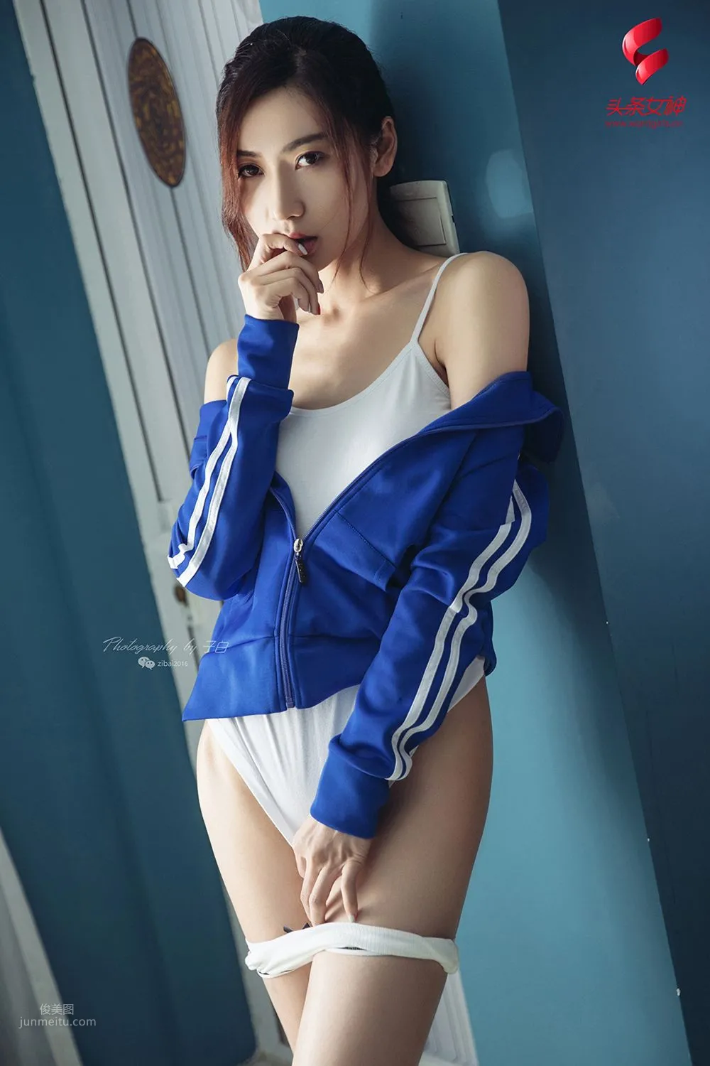 [TouTiao Goddess] 2019.08.12 Campus Morning Shu Wen photo 9