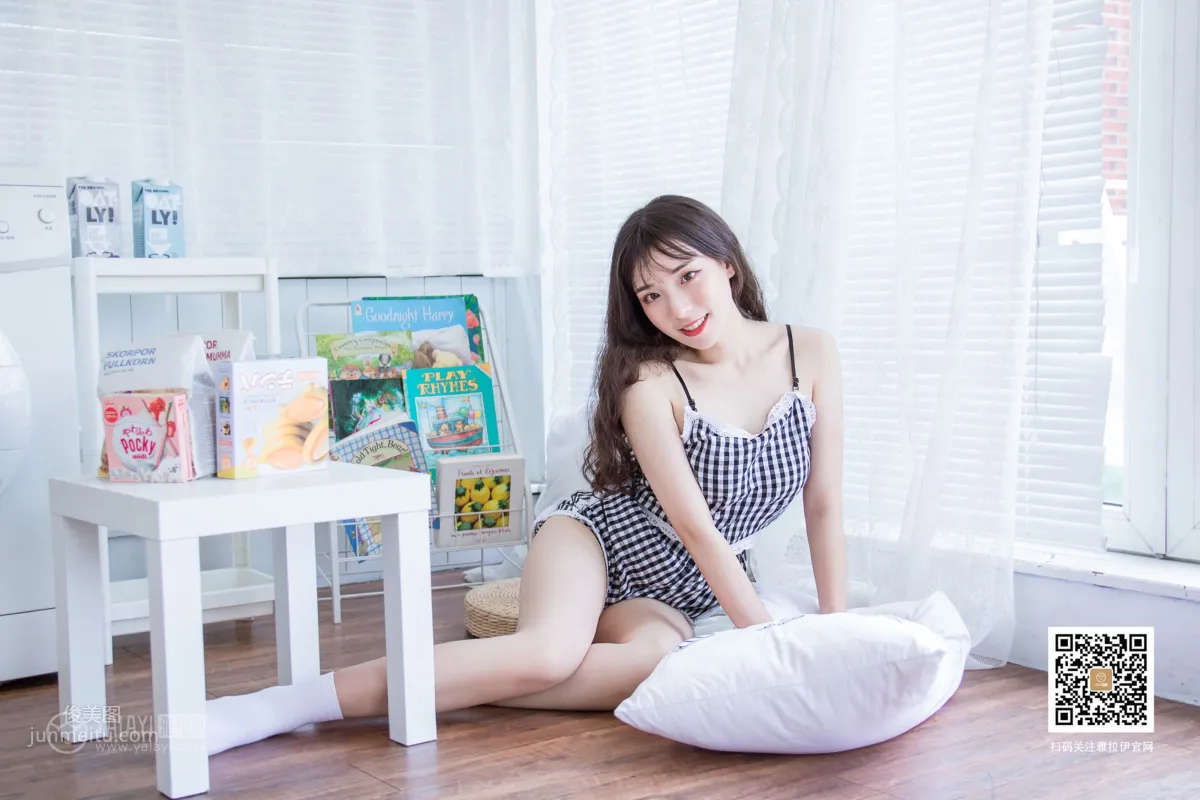 [YALAYI] 2019.08.14 No.369 A Pair of White Socks A Cheng photo 33