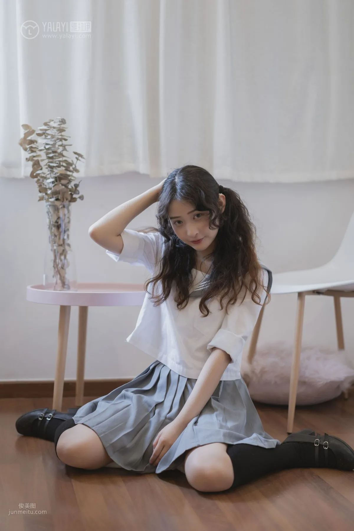 [YALAYI] 2019.07.25 No.349 Pure Schoolgirl Xi Zi photo 29
