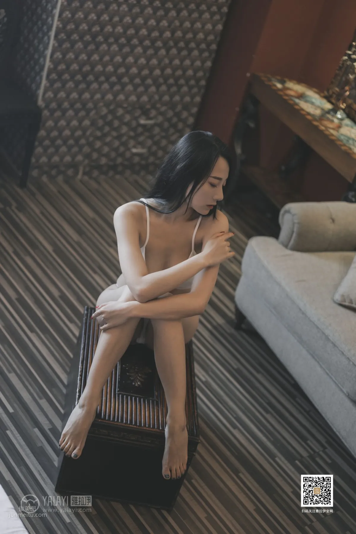 [YALAYI雅拉伊] 2019.08.08 Vol.363 女白領的私房照 何嘉穎 43